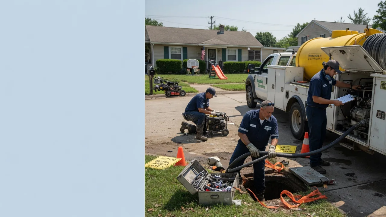 Septic Tank Pumping in Reeseville, WI near me